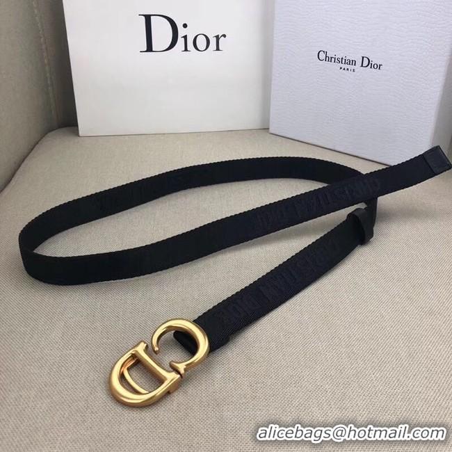 Grade Quality Dior Calf Leather Belt Wide with 20mm 5361 black