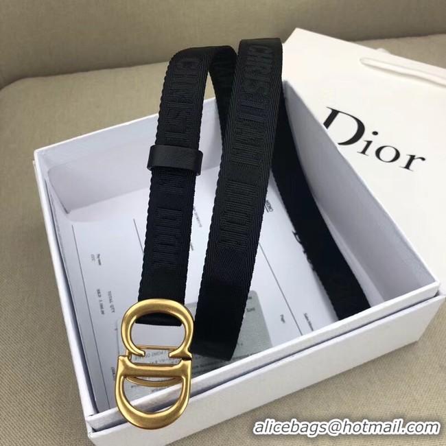 Grade Quality Dior Calf Leather Belt Wide with 20mm 5361 black