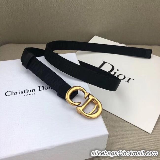 Grade Quality Dior Calf Leather Belt Wide with 20mm 5361 black