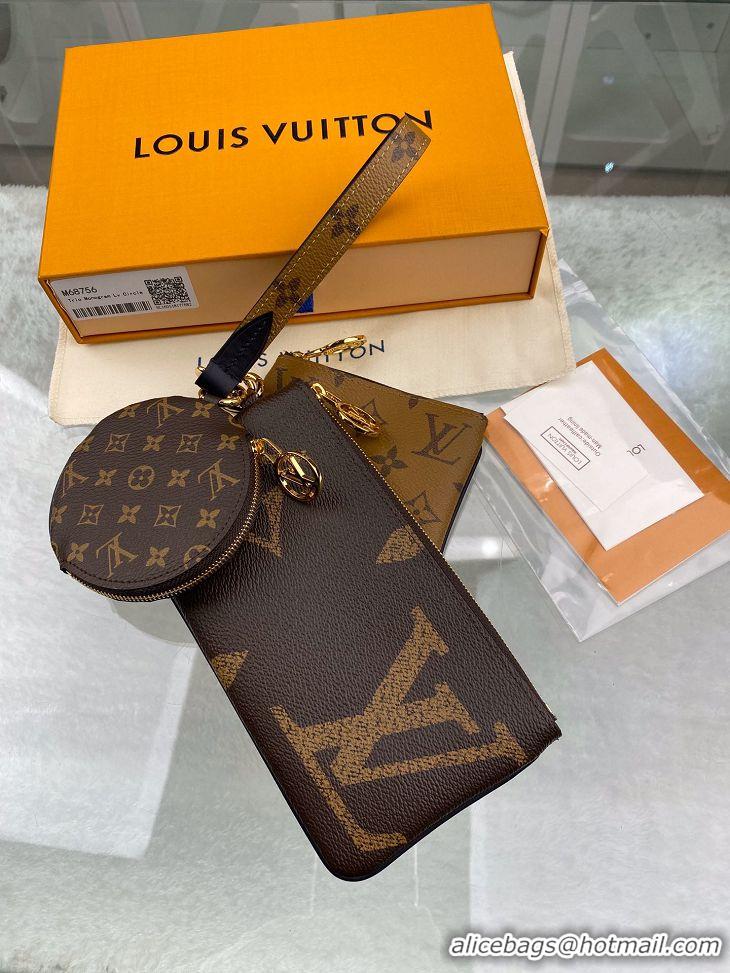 Top Grade Louis Vuitton Monogram Canvas Trio Pouch M68756