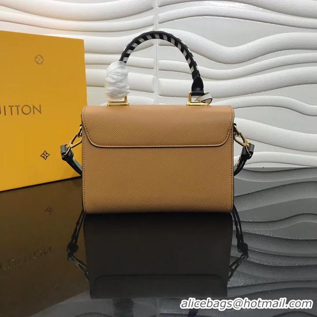 Cheapest Louis vuitton original CRAFTY TWIST tote bag M56780 Caramel