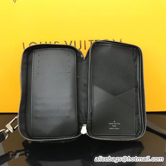 Cheapest Louis vuitton original DOUBLE PHONE M69534 black