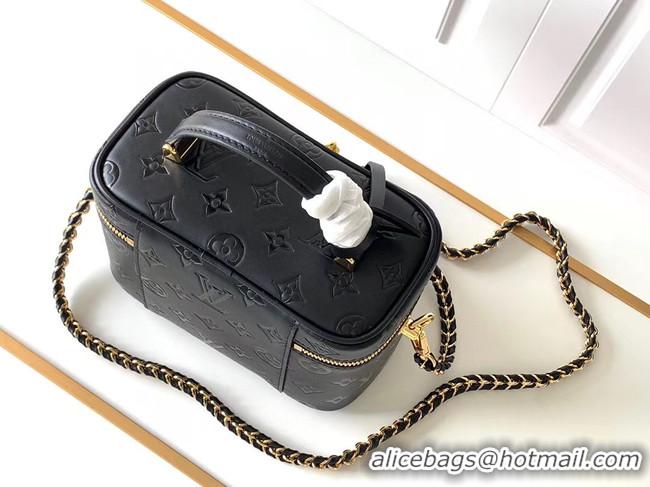 Low Cost Louis Vuitton Monogram Empreinte Original Leather M44985 Black