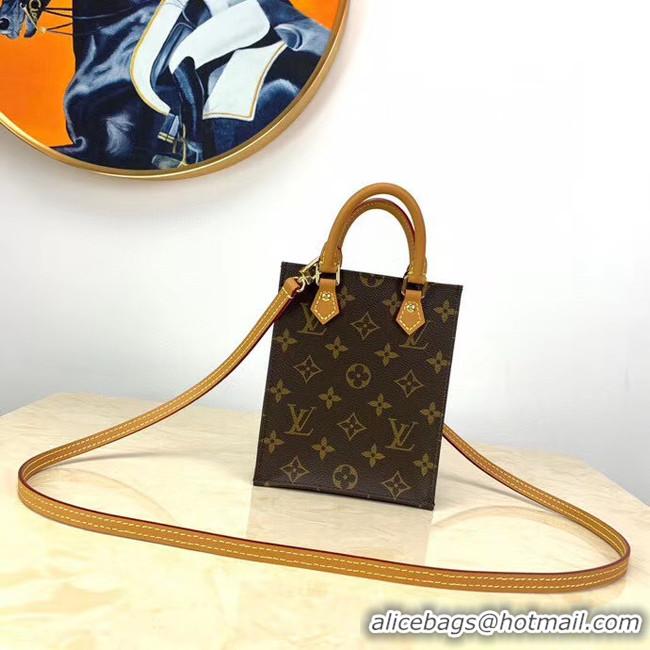 Good Looking Louis Vuitton Original PETIT SAC PLAT Monogram Canvas M69442-2