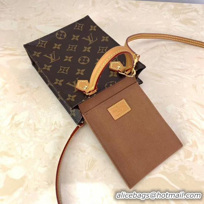 Good Looking Louis Vuitton Original PETIT SAC PLAT Monogram Canvas M69442-2