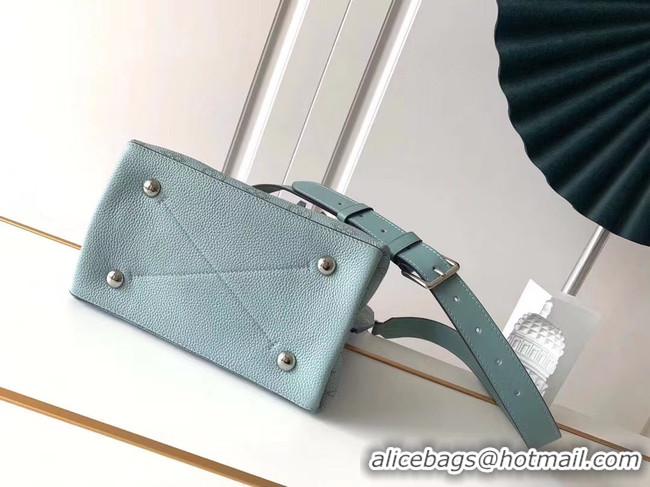 Trendy Design Louis Vuitton MURIA Mahina perforated calf leather M55800 sky blue