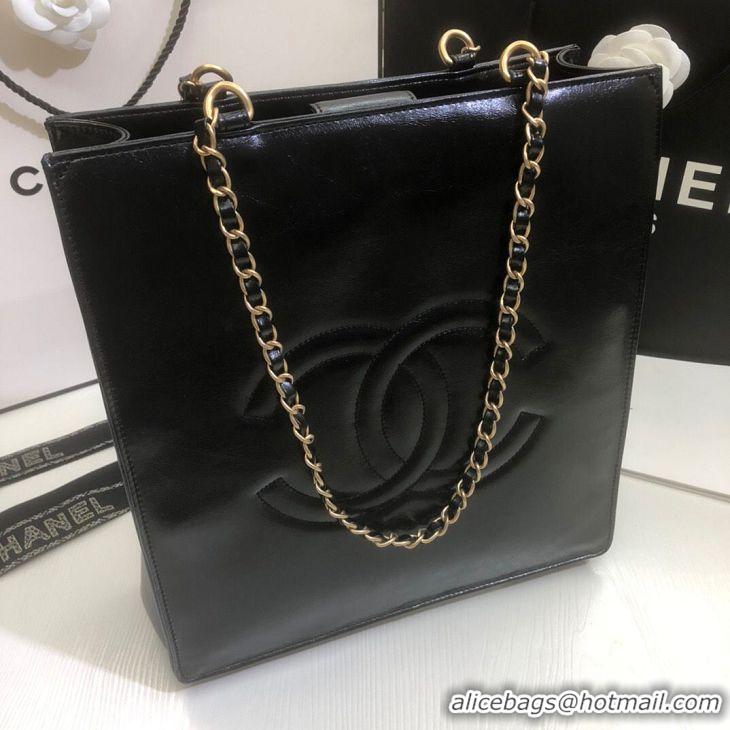 Best Price Chanel Original Leather Tote Shopping Bag AS1942 Black