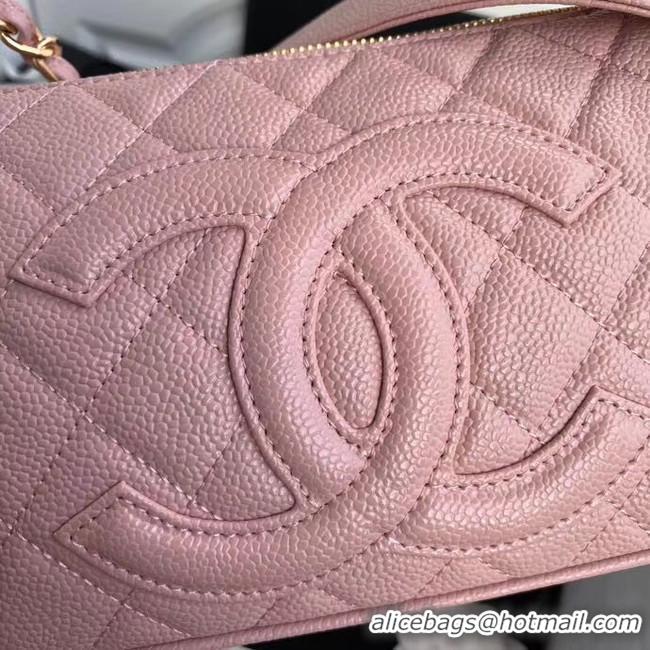 Affordable Price Chanel Original Caviar Leather Classic Bag 36988 pink