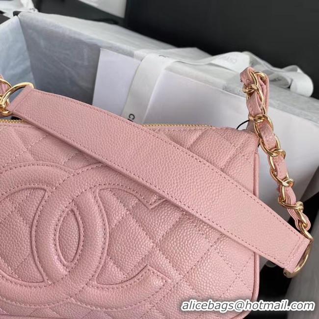 Affordable Price Chanel Original Caviar Leather Classic Bag 36988 pink