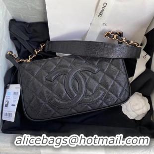 Good Product Chanel Original Caviar Leather Classic Bag 36988 black