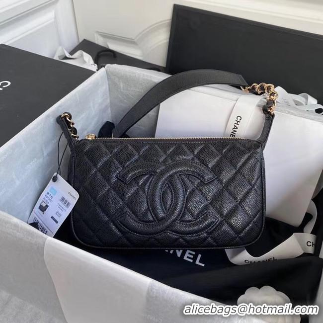 Good Product Chanel Original Caviar Leather Classic Bag 36988 black