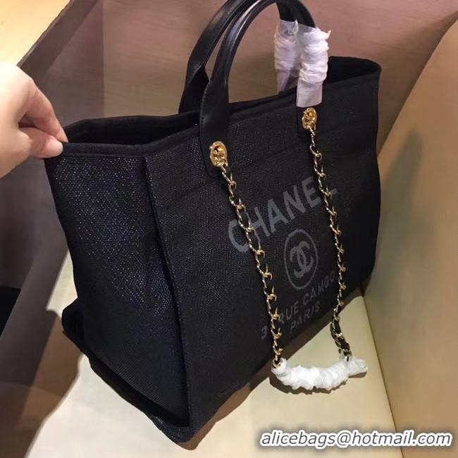 Buy Fashionable Chanel 19SS Shopping bag A66941 black