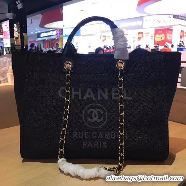 Buy Fashionable Chanel 19SS Shopping bag A66941 black