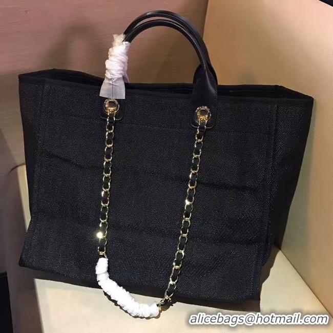 Buy Fashionable Chanel 19SS Shopping bag A66941 black