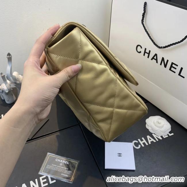 Super Quality Chanel 19 flap bag AS1161 Gold