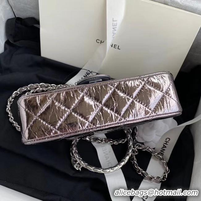 Grade Quality Chanel Flap Original Lambskin Leather Shoulder Bag AS1665 silver