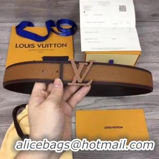 Duplicate Louis Vuitton INITIALES 40MM BELT M0030 brown