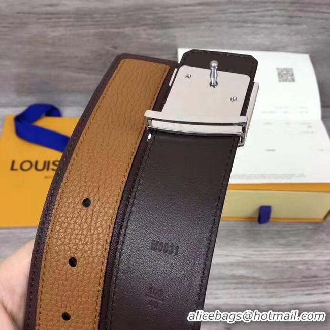 Duplicate Louis Vuitton INITIALES 40MM BELT M0030 brown