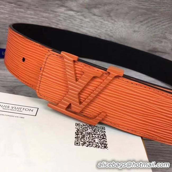 Pretty Style Louis Vuitton INITIALES 40MM BELT M0035S orange