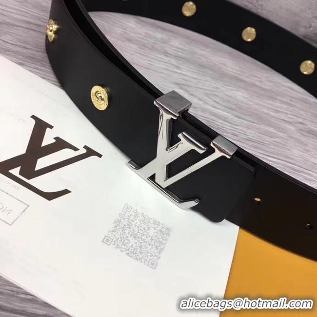 Luxury Louis Vuitton ICONIC 35MM BELT M0062V BLACK