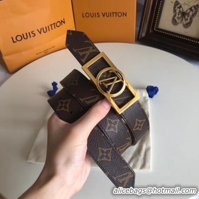 Practical Louis Vuitton Leather Belt M0196W 30MM