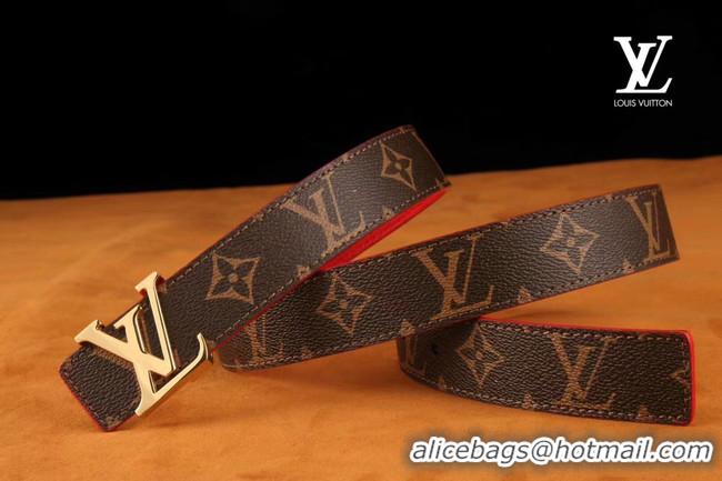 Perfect Louis Vuitton Leather Belt M0198W 30MM