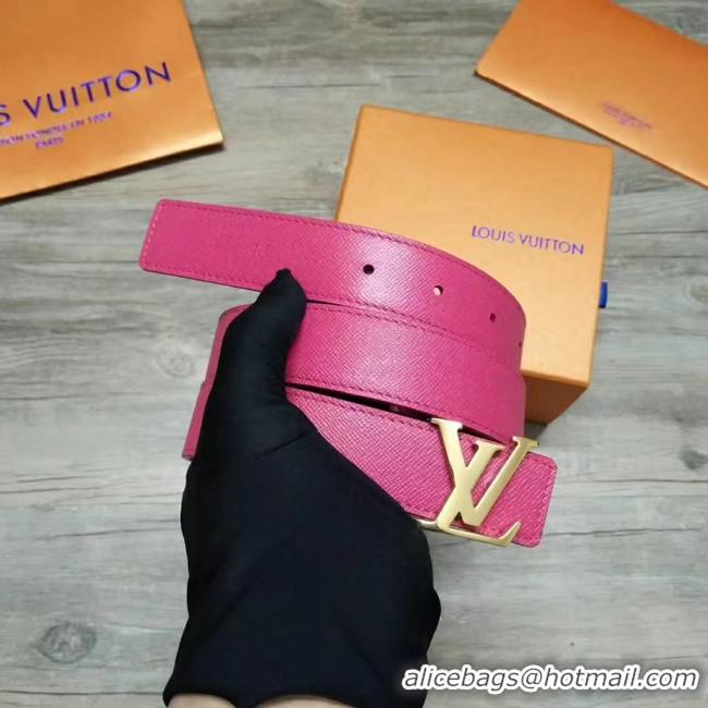 Luxury Louis Vuitton Leather Belt M0202W 30MM