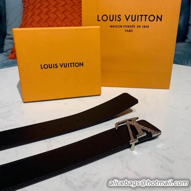 Best Price Louis Vuitton Leather Belt M0166U 40MM