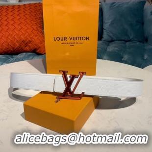 Top Grade Louis Vuitton Leather Belt M0167 40MM