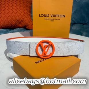 Unique Style Louis Vuitton Leather Belt M0170U 40MM