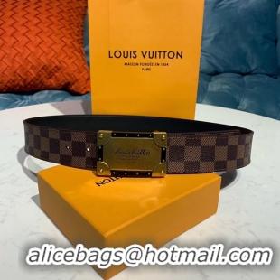 Stylish Louis Vuitton Leather Belt M0197 30MM