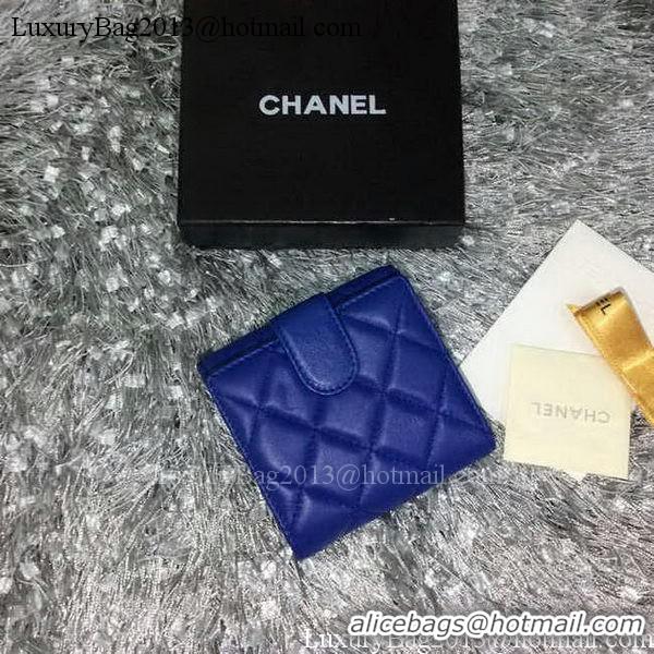 New Fashion Chanel mini Tri-Fold Wallet Sheepskin Leather A48980