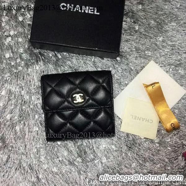 New Fashion Chanel mini Tri-Fold Wallet Sheepskin Leather A48980