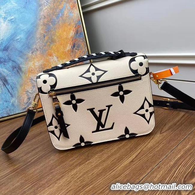 Super Quality Louis vuitton original LV CRAFTY POCHETTE METIS M45384 White