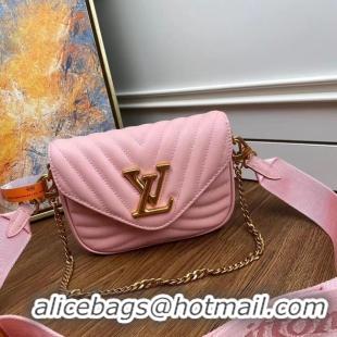 Good Product Louis Vuitton Original NEW WAVE MULTI-POCHETTE M56461 Pink