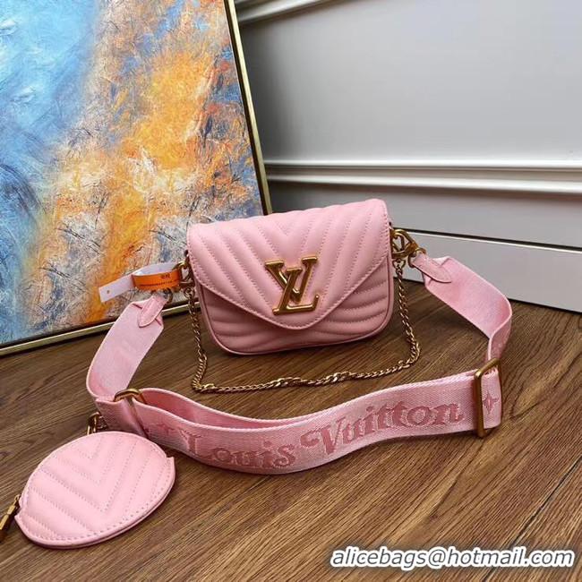 Good Product Louis Vuitton Original NEW WAVE MULTI-POCHETTE M56461 Pink