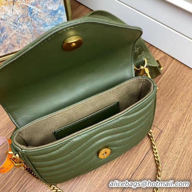 Discount Colorful Louis Vuitton Original NEW WAVE MULTI-POCHETTE M56461 Green