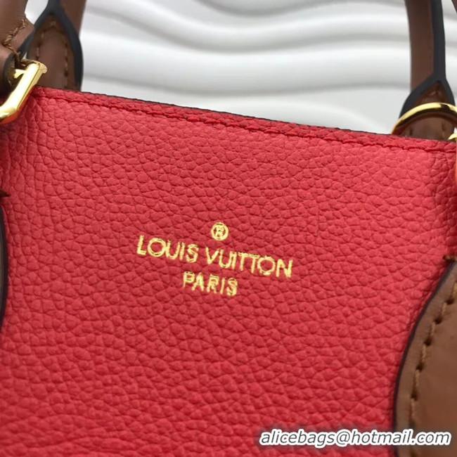 Grade Louis Vuitton Original FOLD TOTE medium M45409 red&brown&white