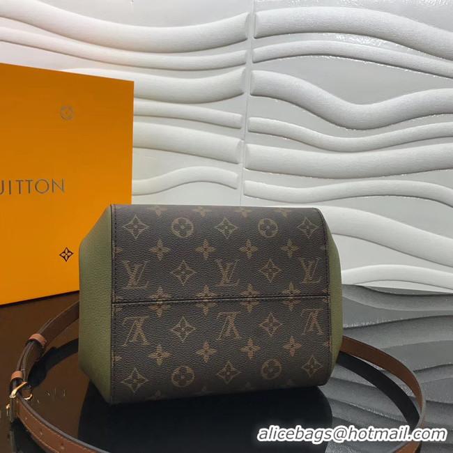 Best Price Louis Vuitton Original FOLD TOTE medium M45409 Khaki&black&white