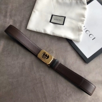 Best Grade Gucci Original Calf Leather 35MM 3306-2