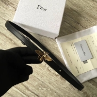 Unique Style Dior BEE BELT CALFSKIN B0387 black