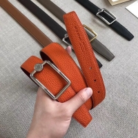 Luxury Hermes Quizz belt buckle & Reversible leather strap 32 mm H0739 Orange