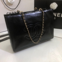 Unique Style Chanel Original Leather Tote Shopping Bag AS1943 Black