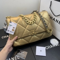 Super Quality Chanel 19 flap bag AS1161 Gold