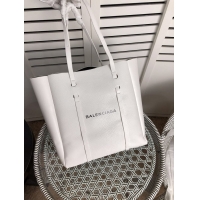 Top Quality Balenciaga Original Leather Large Shopper Bag 6697 White