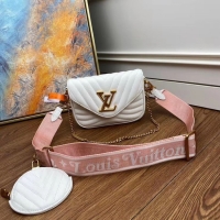 Good Quality Louis Vuitton Original NEW WAVE MULTI-POCHETTE M56461 white