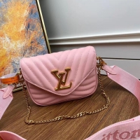 Good Product Louis Vuitton Original NEW WAVE MULTI-POCHETTE M56461 Pink