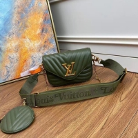 Discount Colorful Louis Vuitton Original NEW WAVE MULTI-POCHETTE M56461 Green