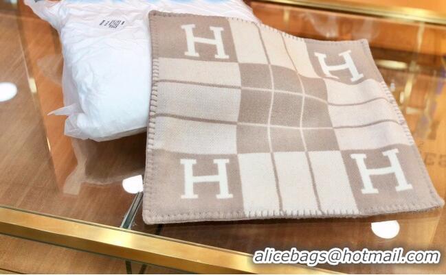 New Style Hermes Avalon Pillow, Small Model 50 x 50 cm H1520 Grey 2020