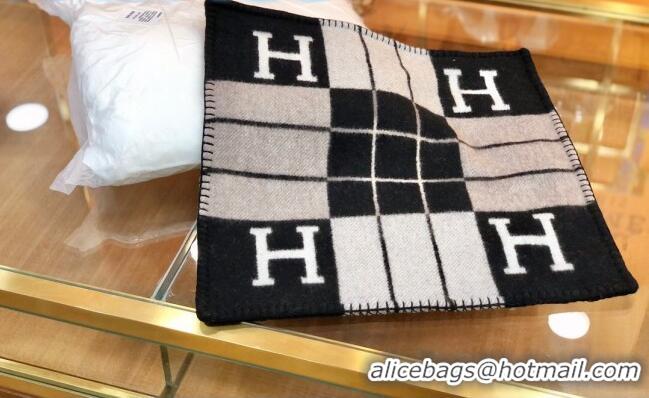 Good Quality Hermes Avalon Pillow Small Model 50 x 50 cm H1520 Black 2020